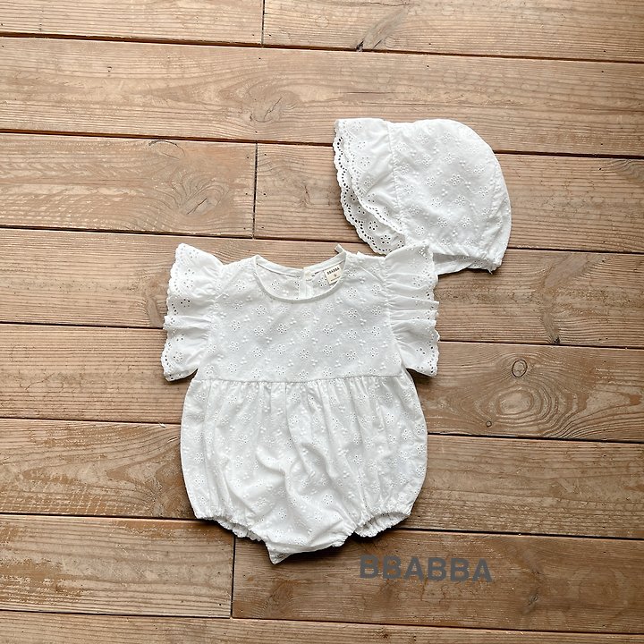 Bbabba - Korean Baby Fashion - #onlinebabyshop - Angel Suit (Bonnet Set) - 8