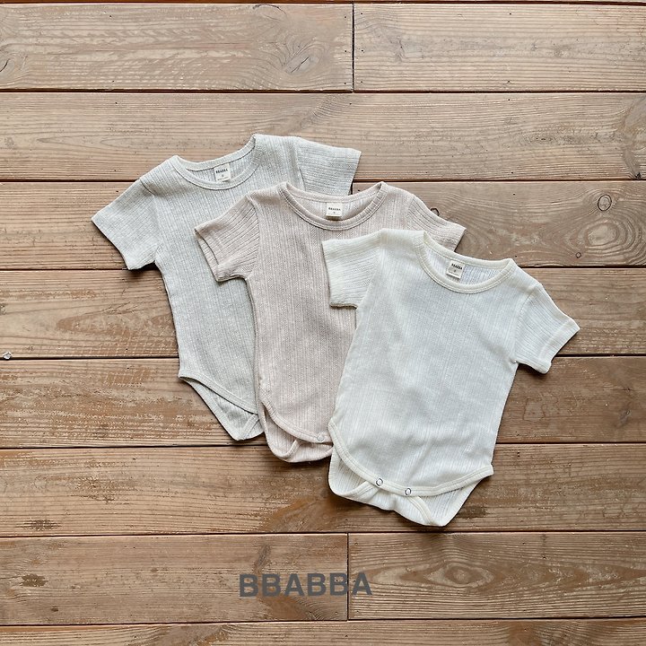 Bbabba - Korean Baby Fashion - #smilingbaby - Eyelet Suit - 5