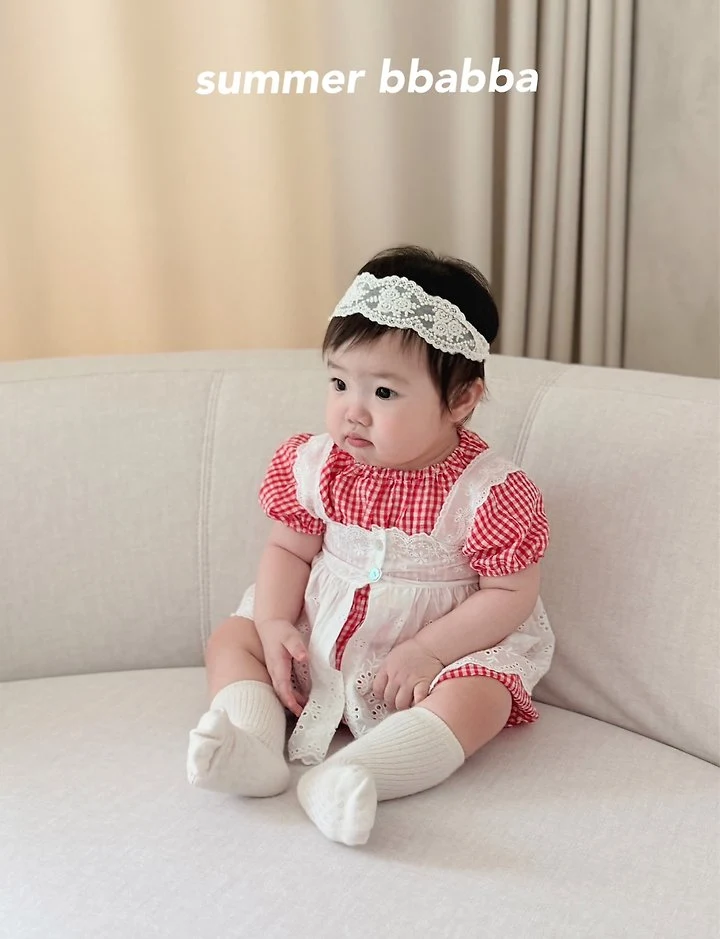 Bbabba - Korean Baby Fashion - #smilingbaby - Fruit Check Bonnet - 12