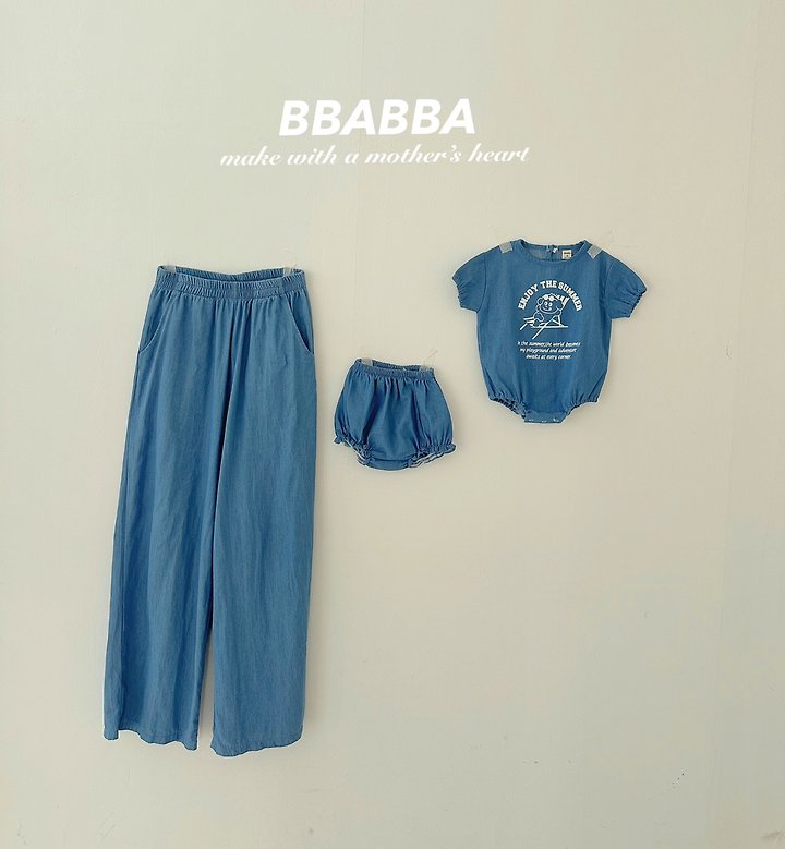 Bbabba - Korean Women Fashion - #momslook - Hidden Mom Pants (Denim) - 2