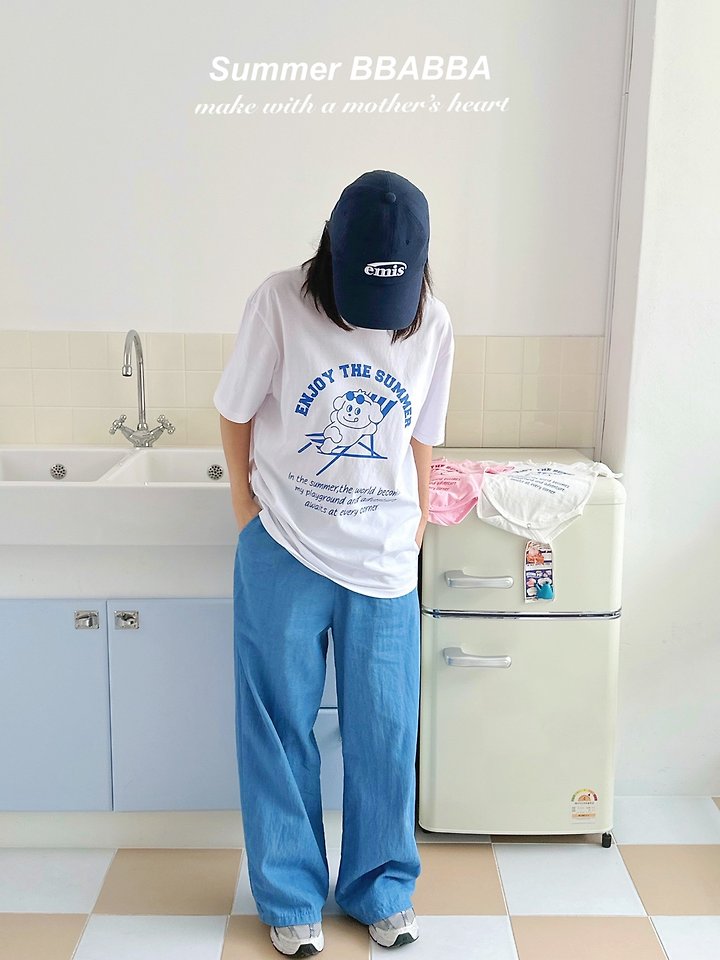 Bbabba - Korean Women Fashion - #momslook - Something Tee (Mom) - 10