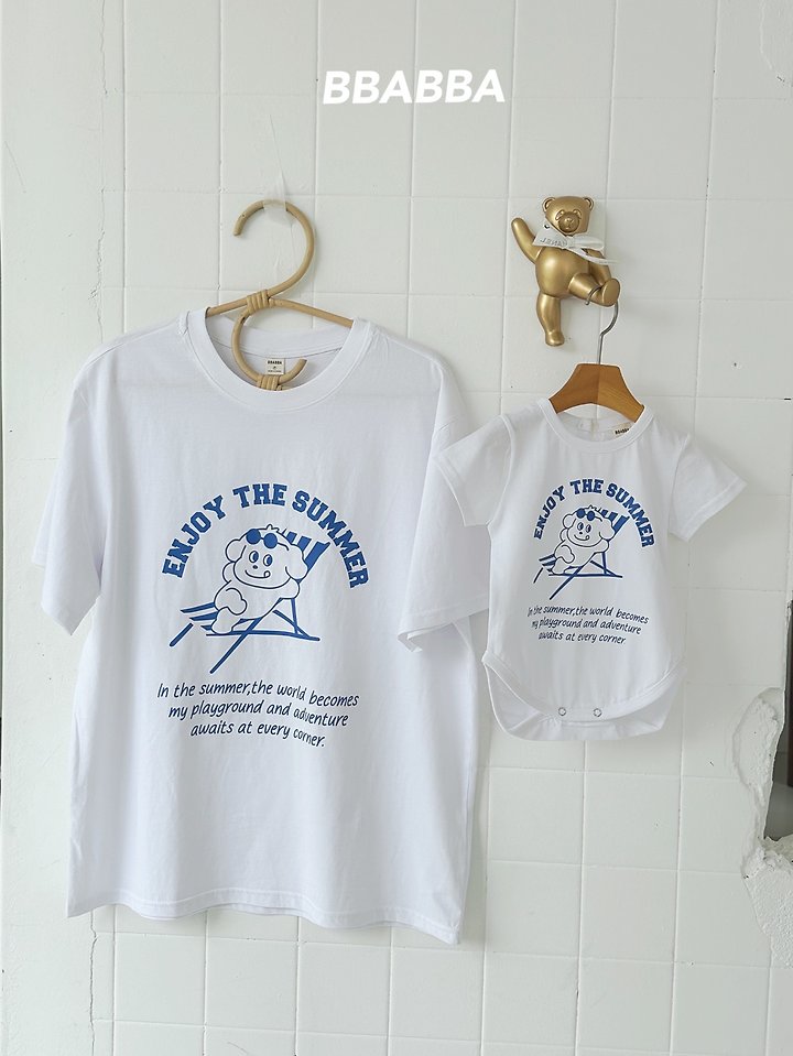 Bbabba - Korean Women Fashion - #womensfashion - Something Tee (Mom) - 5