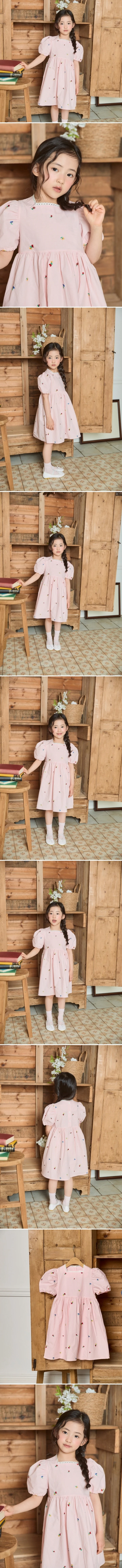 Bbb - Korean Children Fashion - #kidzfashiontrend - Berry One-piece - 2