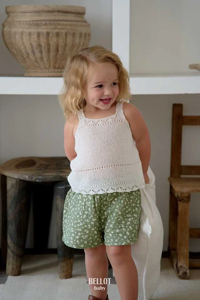 Bellot - Korean Baby Fashion - #babyboutique - Bebe Lara Sleeveless Top - 7