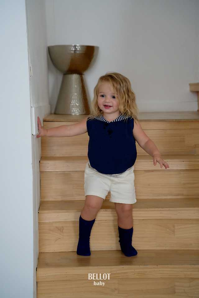 Bellot - Korean Baby Fashion - #babyboutiqueclothing - Bebe Marine Vest - 9