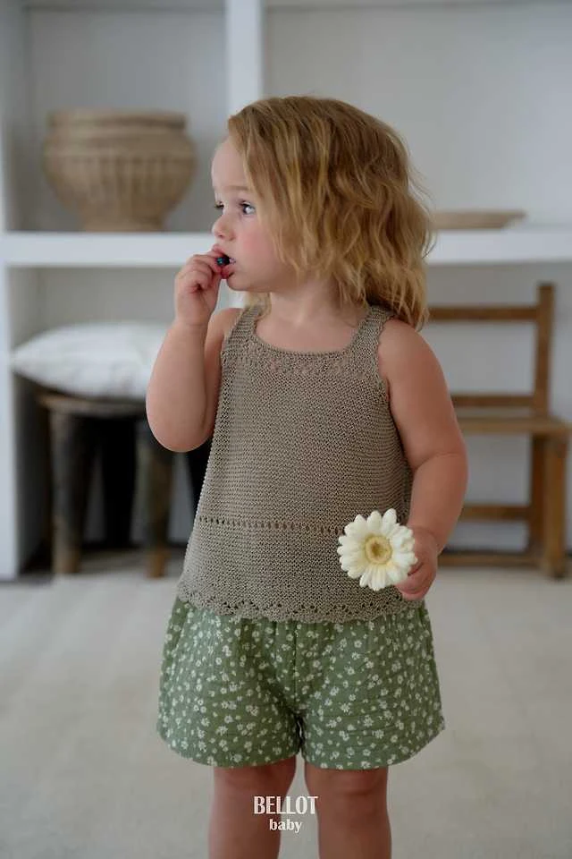 Bellot - Korean Baby Fashion - #babyfever - Bebe Lara Sleeveless Top - 11