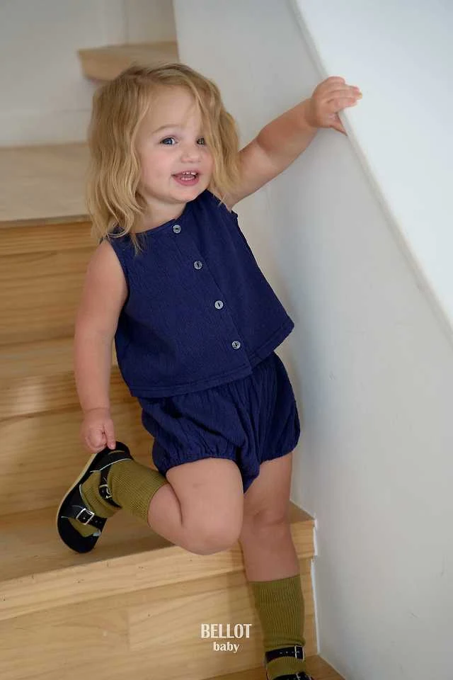 Bellot - Korean Baby Fashion - #babygirlfashion - Bebe Yoryu Sleeveless Top - 7