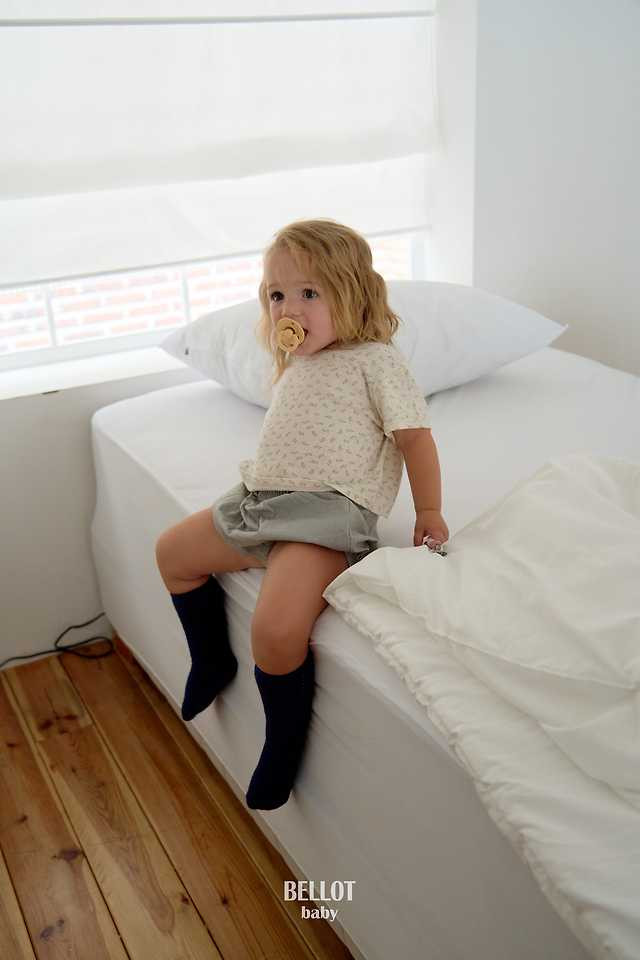 Bellot - Korean Baby Fashion - #babylifestyle - Bebe Mini Flower Tee - 10