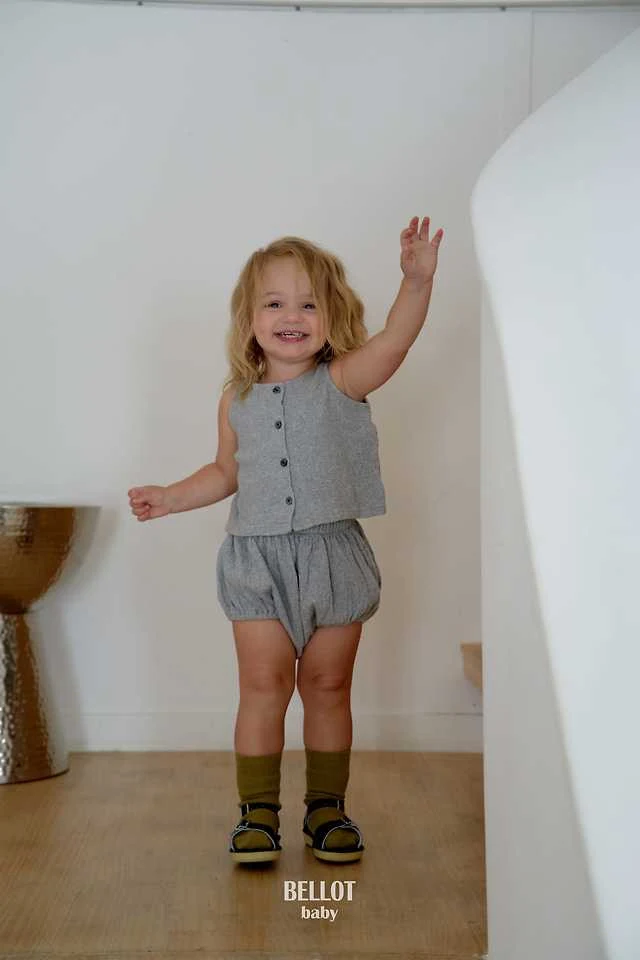 Bellot - Korean Baby Fashion - #babyoninstagram - Bebe Yoryu Sleeveless Top - 9