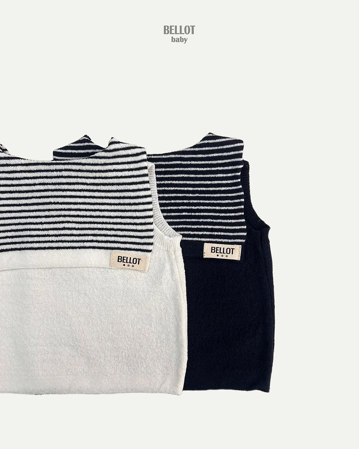 Bellot - Korean Baby Fashion - #babyoutfit - Bebe Marine Vest - 3