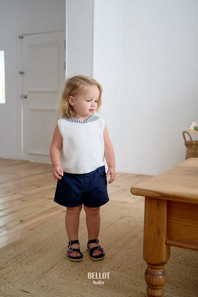 Bellot - Korean Baby Fashion - #onlinebabyshop - Bebe Marine Vest - 6