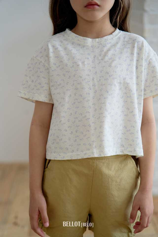 Bellot - Korean Children Fashion - #childofig - Mini Flower Tee - 12