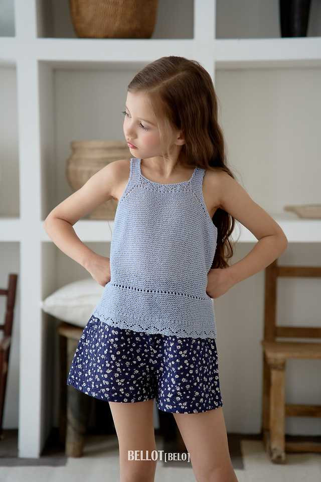 Bellot - Korean Children Fashion - #magicofchildhood - Lara Sleeveless Top - 10