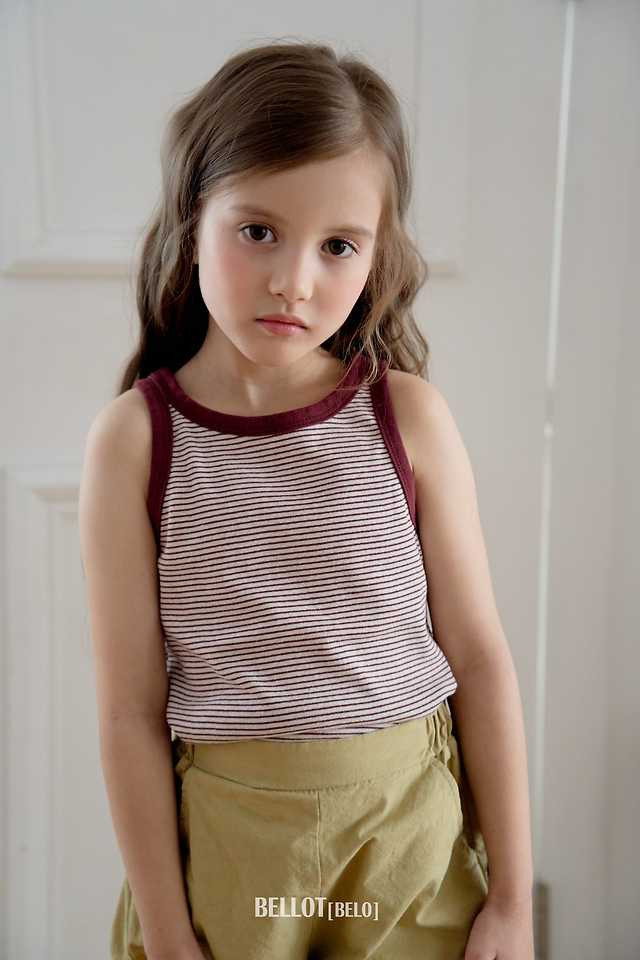Bellot - Korean Children Fashion - #magicofchildhood - Cos Striped Sleeveless Top - 5