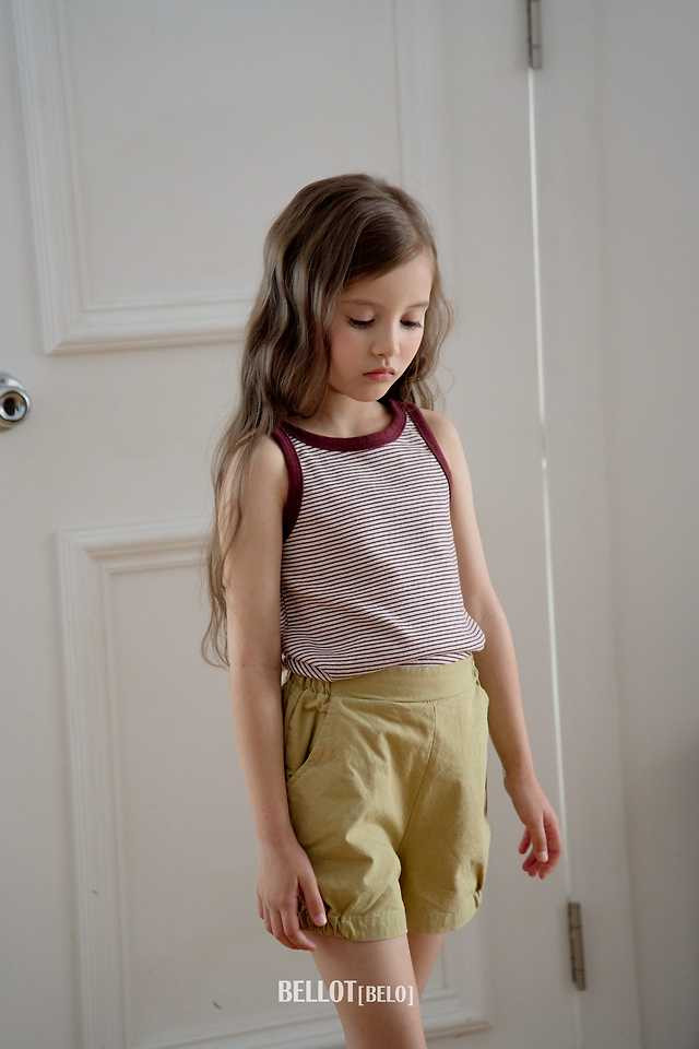 Bellot - Korean Children Fashion - #minifashionista - Cos Striped Sleeveless Top - 6