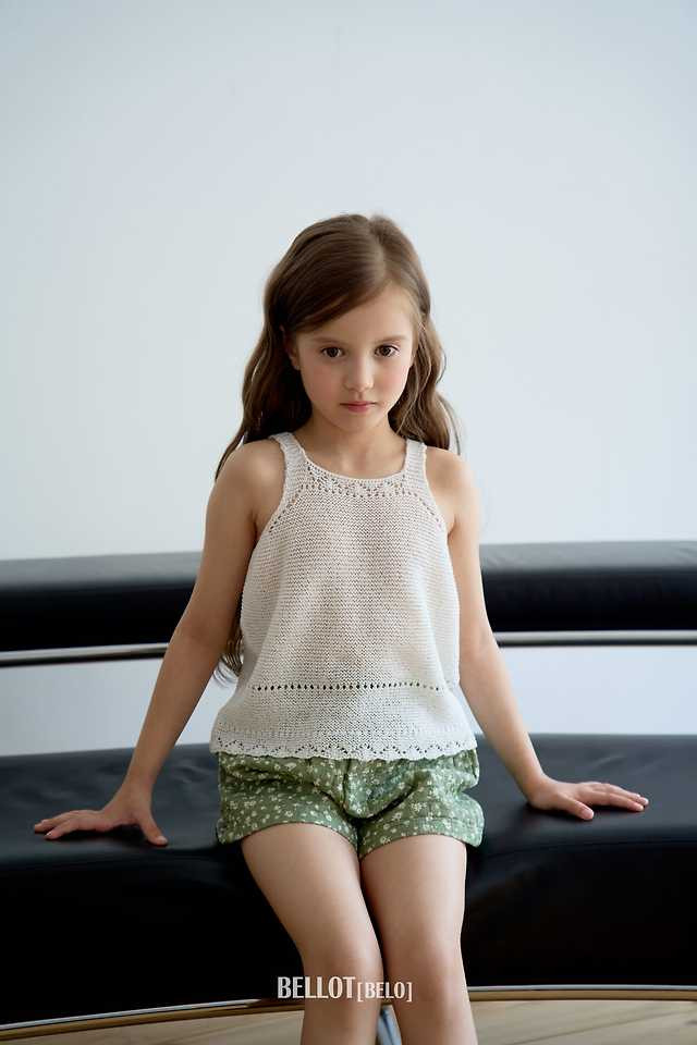 Bellot - Korean Children Fashion - #prettylittlegirls - Lara Sleeveless Top - 12
