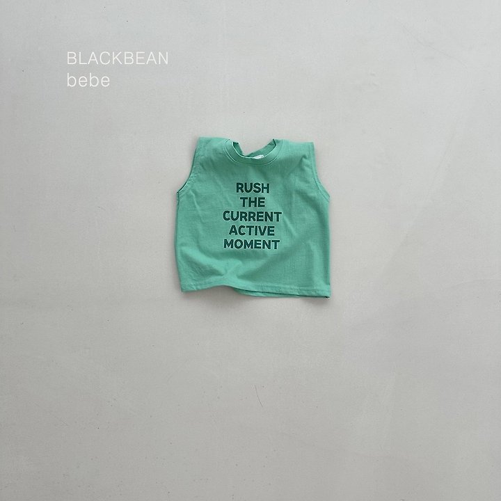 Black Bean - Korean Baby Fashion - #babyboutique - Rush Baby Sleeveless Tee - 9