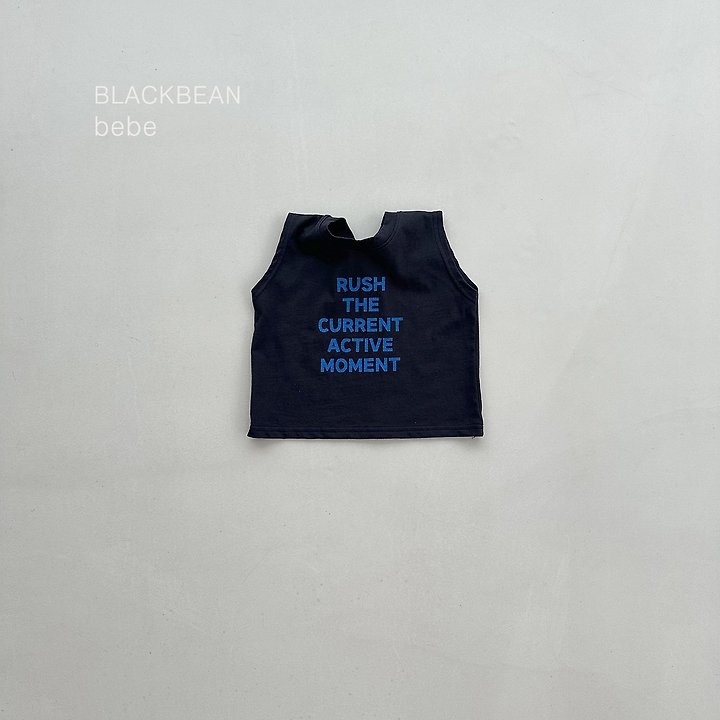 Black Bean - Korean Baby Fashion - #babyboutiqueclothing - Rush Baby Sleeveless Tee - 10