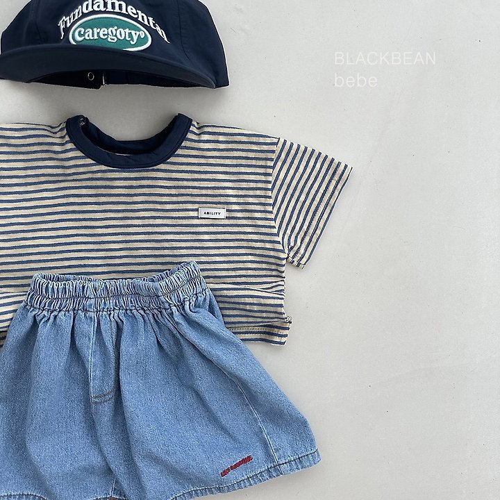 Black Bean - Korean Baby Fashion - #babyboutiqueclothing - Peanut Baby Tee - 5