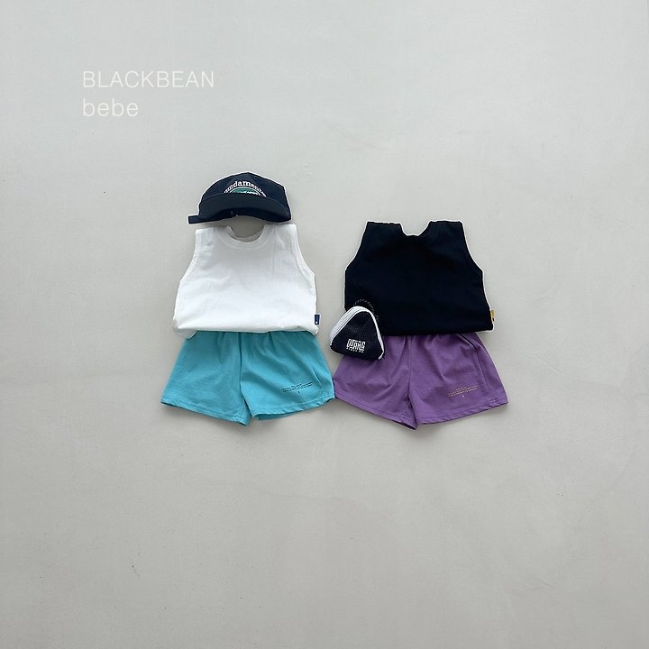 Black Bean - Korean Baby Fashion - #babyfever - Rare Baby Sleeveless Tee - 2