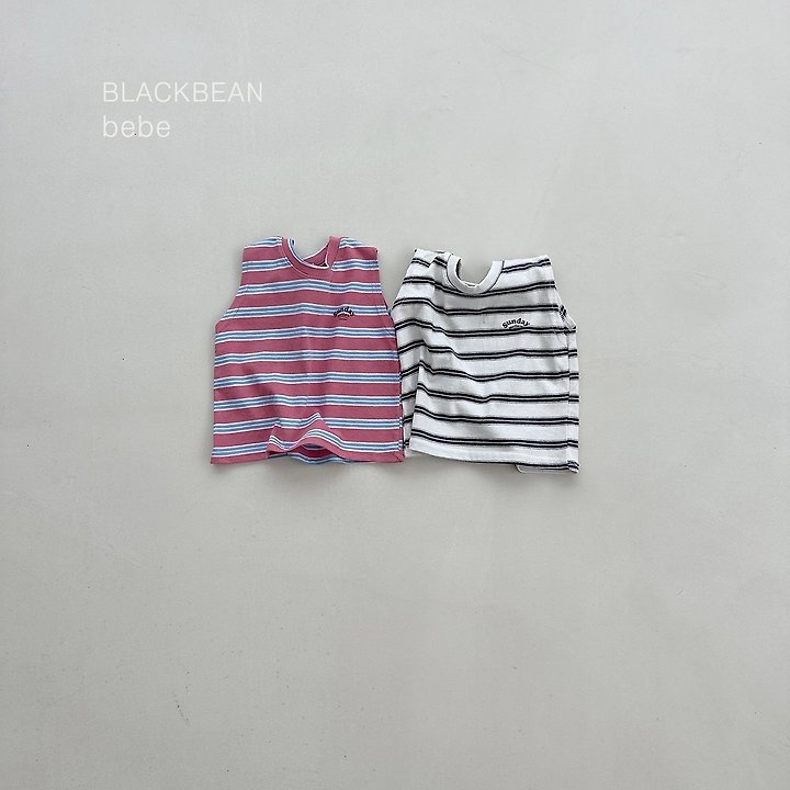 Black Bean - Korean Baby Fashion - #babygirlfashion - Sunday Baby Sleeveless Top