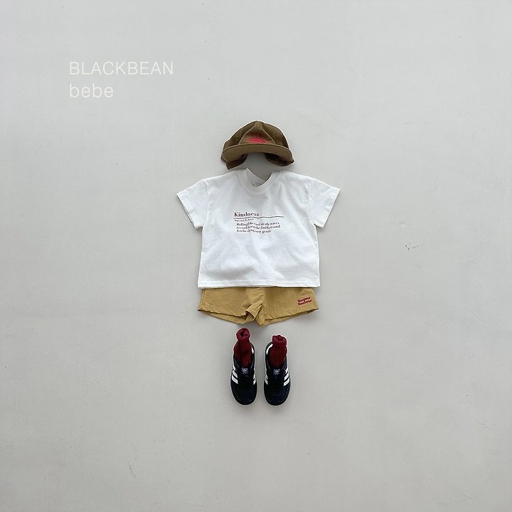 Black Bean - Korean Baby Fashion - #babylifestyle - Normal Baby Tee - 3