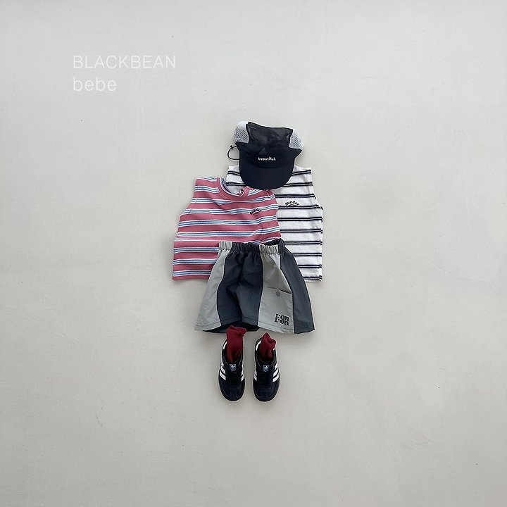 Black Bean - Korean Baby Fashion - #babyoninstagram - Sunday Baby Sleeveless Top - 3