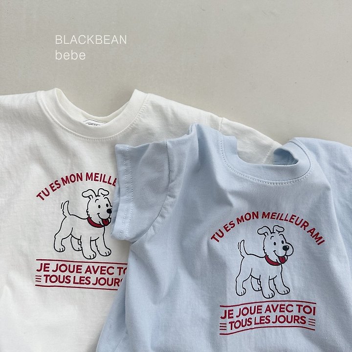 Black Bean - Korean Baby Fashion - #babyoninstagram - Barbie Baby Tee - 10