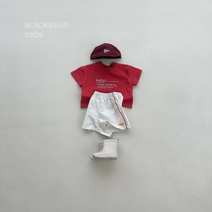 Black Bean - Korean Baby Fashion - #babyootd - Normal Baby Tee - 5
