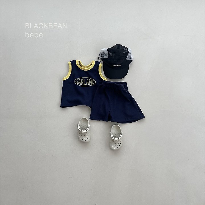 Black Bean - Korean Baby Fashion - #babyootd - Whopper Baby Set - 3