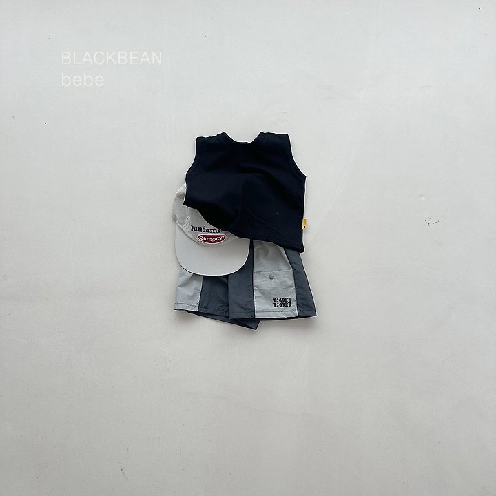 Black Bean - Korean Baby Fashion - #babyoutfit - Rare Baby Sleeveless Tee - 7