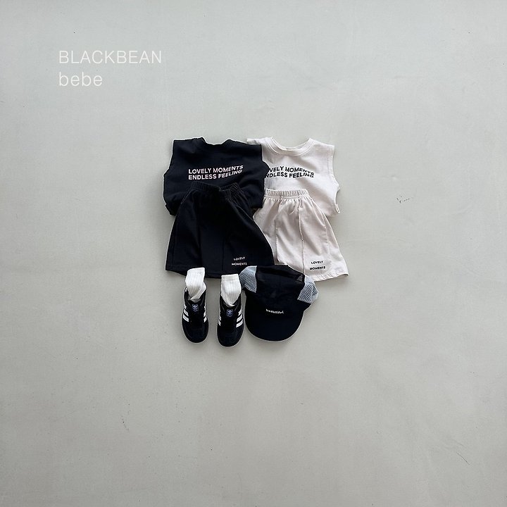 Black Bean - Korean Baby Fashion - #babyoutfit - Moment Baby Set - 2