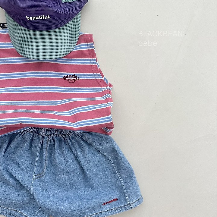 Black Bean - Korean Baby Fashion - #babywear - Sunday Baby Sleeveless Top - 7