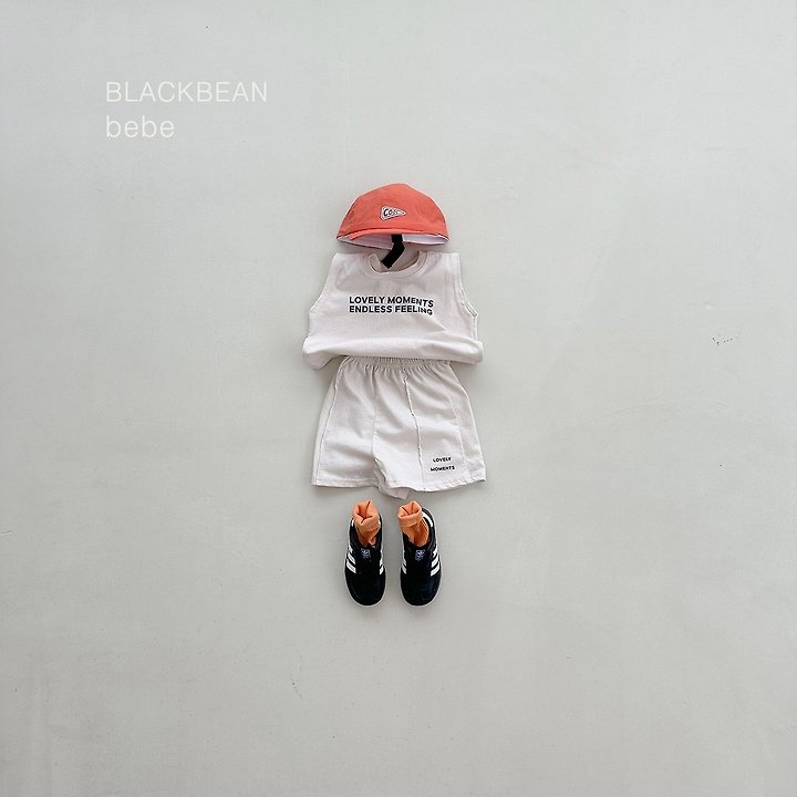 Black Bean - Korean Baby Fashion - #babyoutfit - Moment Baby Set - 4