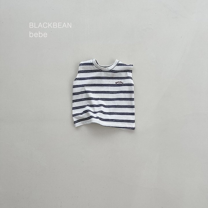 Black Bean - Korean Baby Fashion - #onlinebabyboutique - Sunday Baby Sleeveless Top - 8