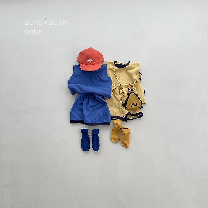Black Bean - Korean Baby Fashion - #onlinebabyboutique - Click Baby Set - 2