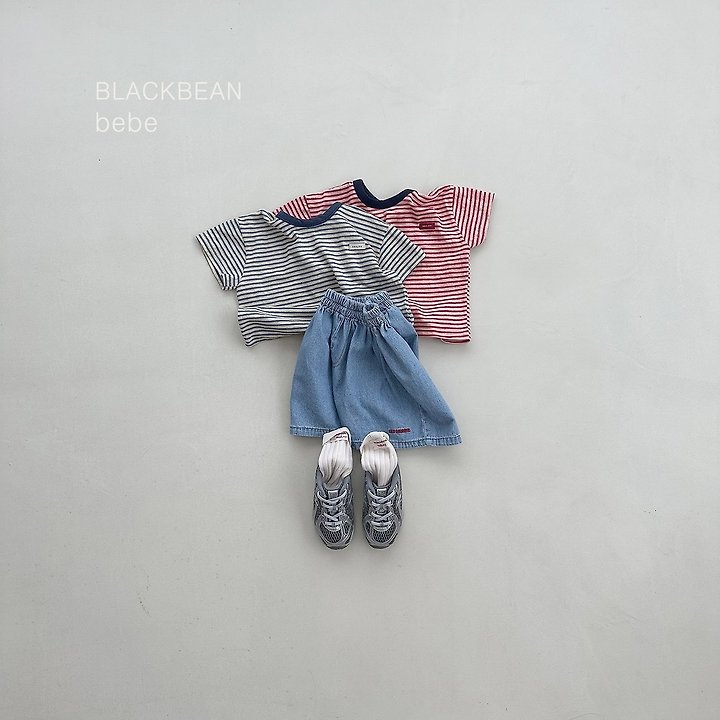 Black Bean - Korean Baby Fashion - #onlinebabyboutique - Peanut Baby Tee