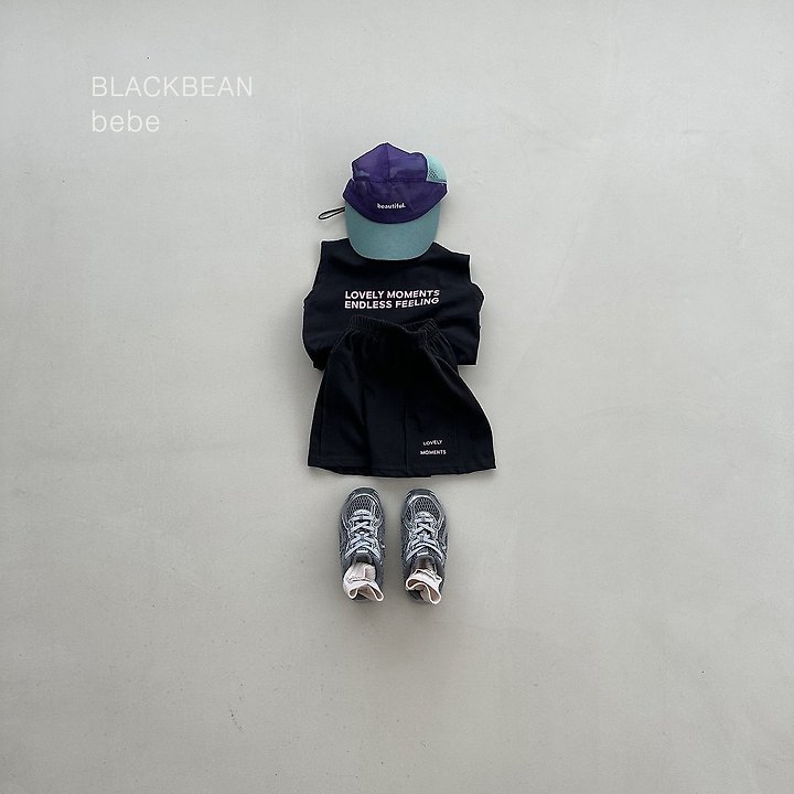Black Bean - Korean Baby Fashion - #onlinebabyshop - Moment Baby Set - 6