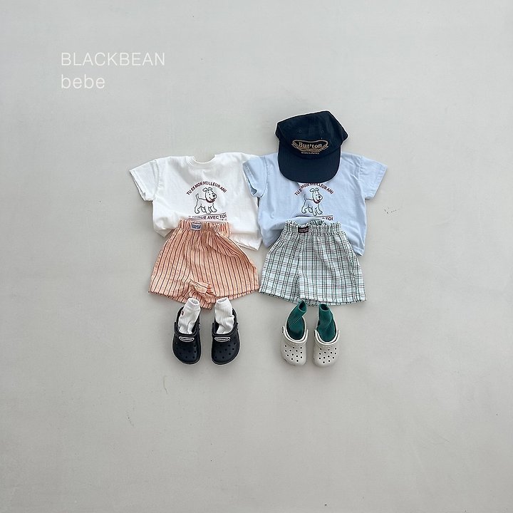 Black Bean - Korean Baby Fashion - #onlinebabyshop - Barbie Baby Tee