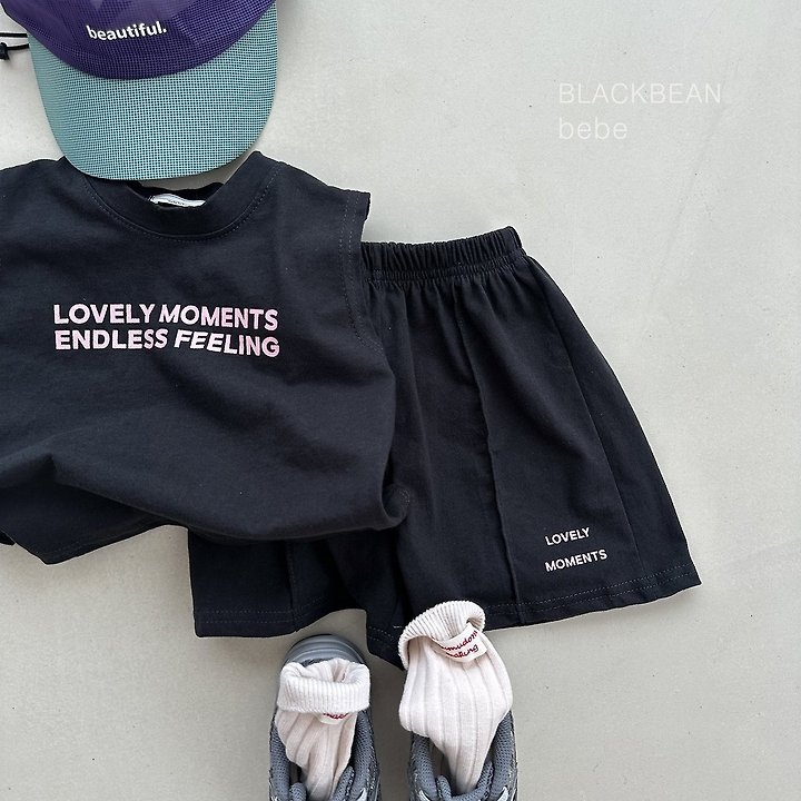 Black Bean - Korean Baby Fashion - #smilingbaby - Moment Baby Set - 7