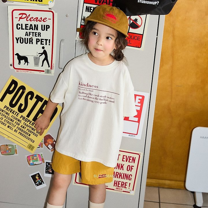 Black Bean - Korean Children Fashion - #childofig - Normal Tee - 10