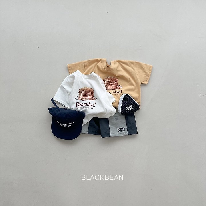 Black Bean - Korean Children Fashion - #childofig - Pancake Tee
