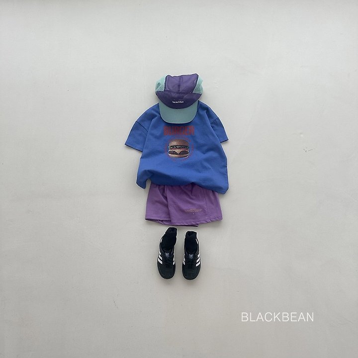 Black Bean - Korean Children Fashion - #designkidswear - Burger Tee - 3