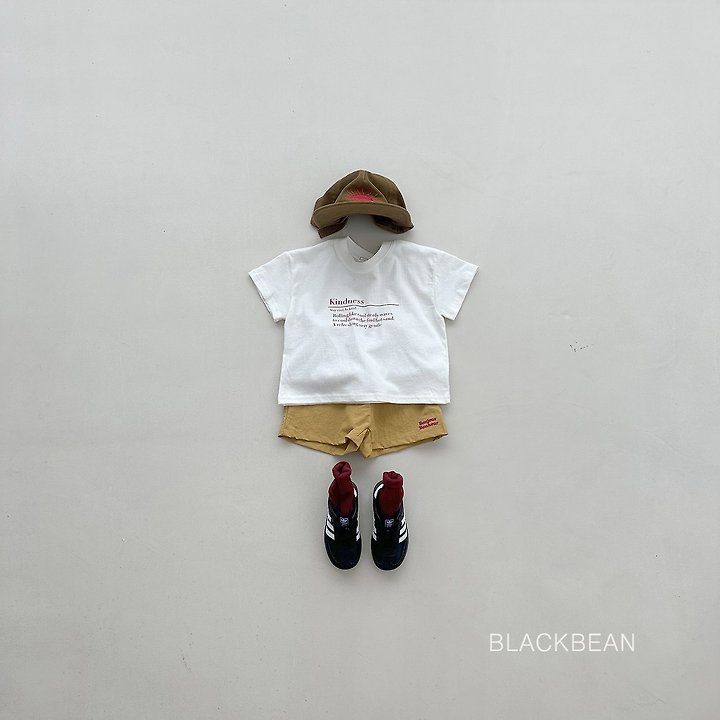 Black Bean - Korean Children Fashion - #kidzfashiontrend - Normal Tee - 3