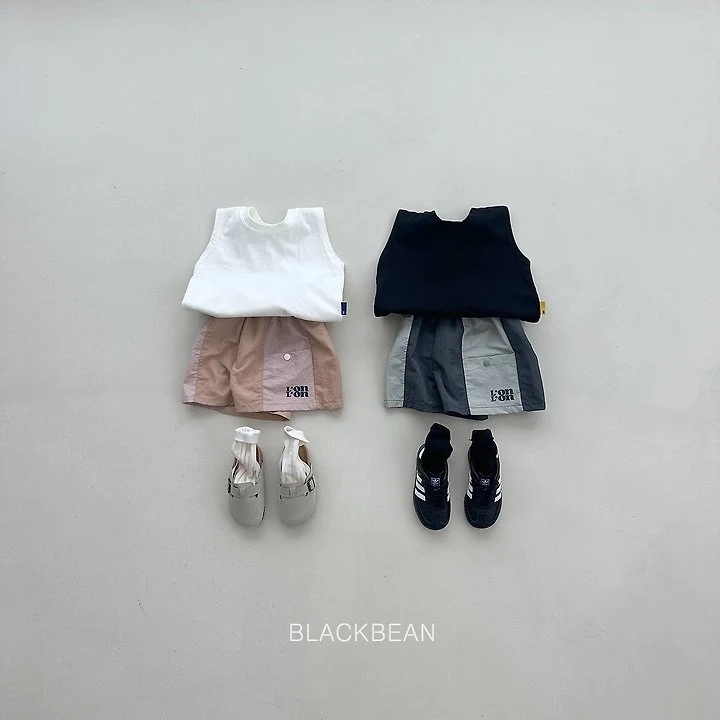 Black Bean - Korean Children Fashion - #kidzfashiontrend - Rare Sleeveless Tee - 2