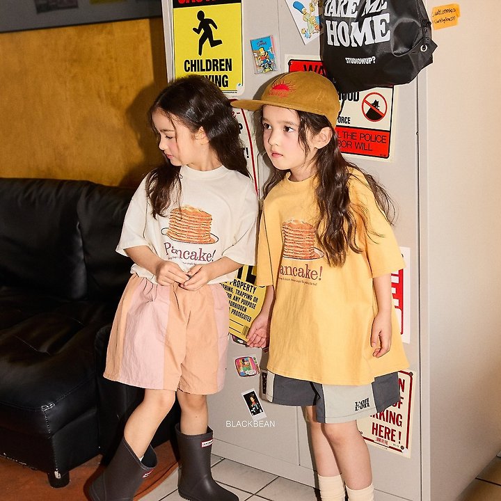 Black Bean - Korean Children Fashion - #kidzfashiontrend - Pancake Tee - 9