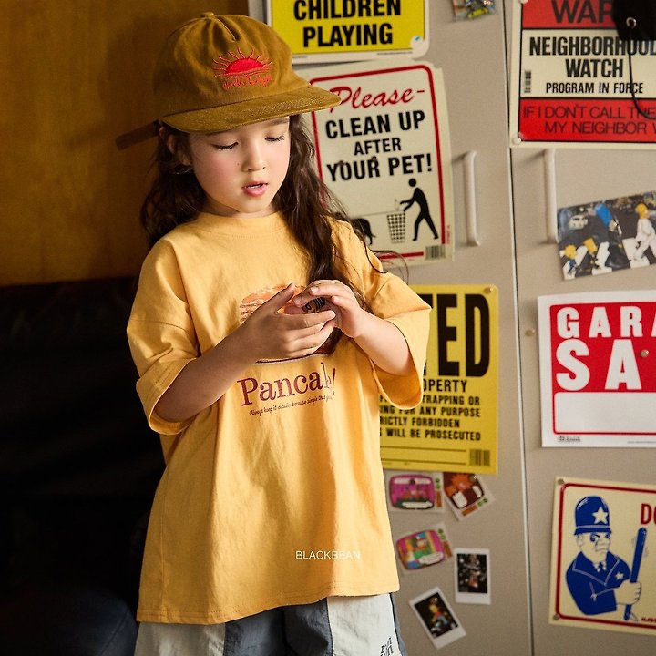 Black Bean - Korean Children Fashion - #littlefashionista - Pancake Tee - 11