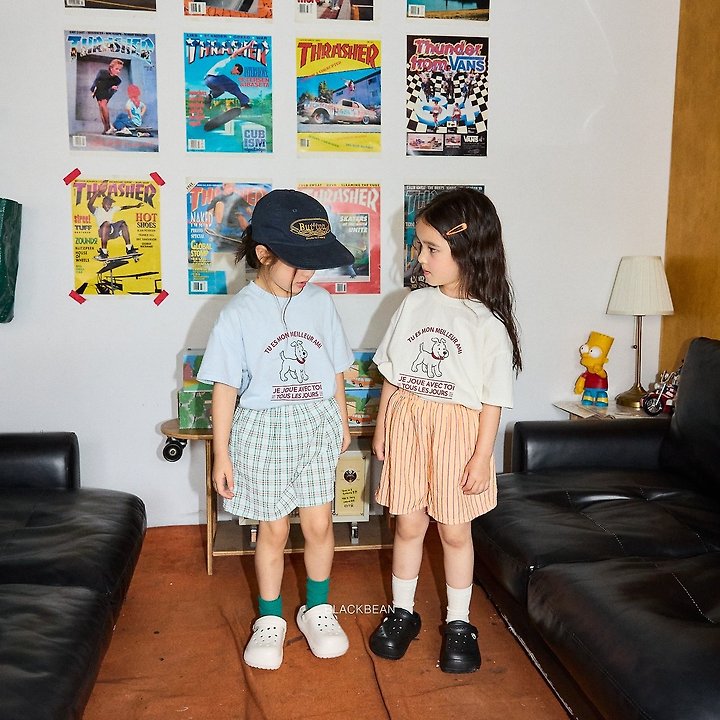Black Bean - Korean Children Fashion - #magicofchildhood - Cozy Pants - 12