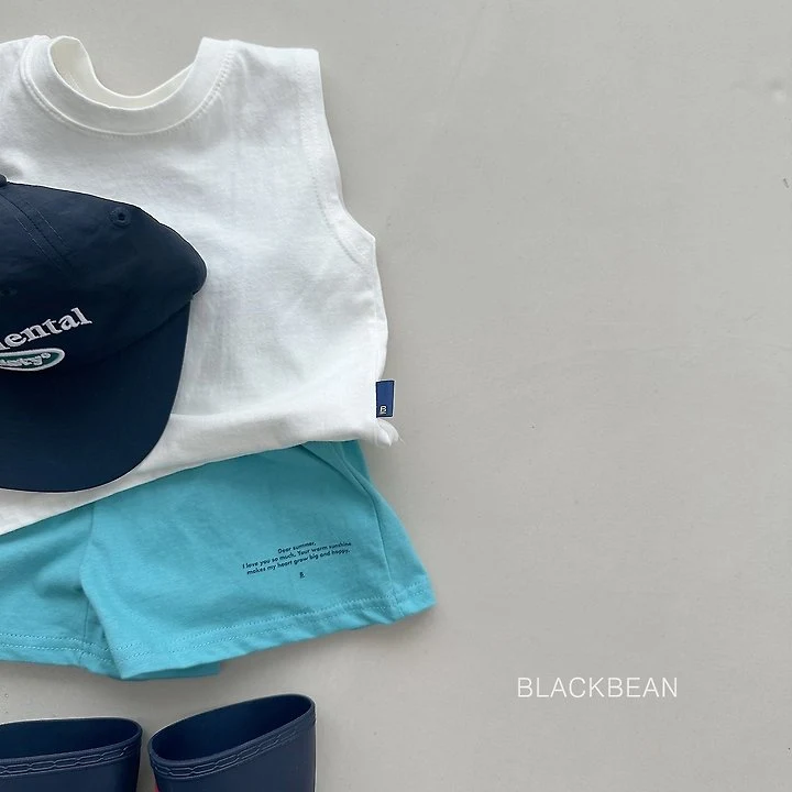 Black Bean - Korean Children Fashion - #magicofchildhood - Rare Sleeveless Tee - 5