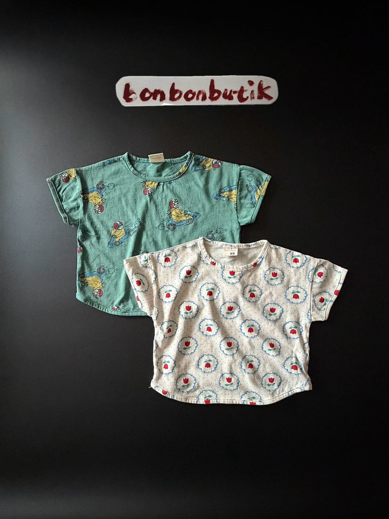 Bon Bon Butik - Korean Children Fashion - #Kfashion4kids - Drawing Tee